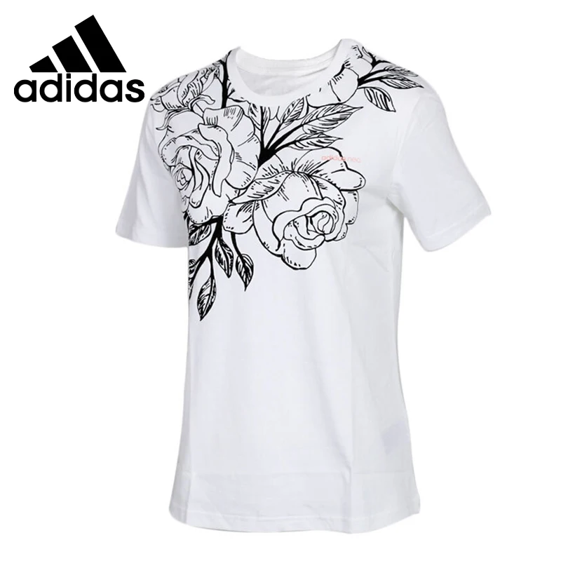 Новое поступление оригинальные футболки Adidas NEO Label W CS RO FRAMG T женские с коротким