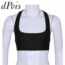 Мужская майка без рукавов с y-образной спинкой, майка, футболки, Клубная одежда, мужские топы для сцены, сценический костюм, укороченные топы