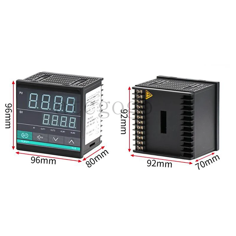 Цифровой Интеллектуальный регулятор температуры, цифровой дисплей, измеритель 220 В, автоматический регулятор температуры, переключатель pid, регулируемый ele