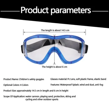 

Children Goggles Anti Saliva 1PC ABS Body & Visor Protective Guard Cover