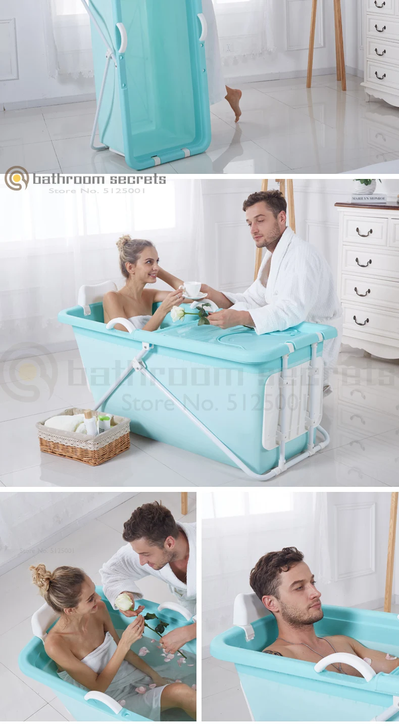 Складная бочка для ванной для взрослых, бочка для ванной, для дома, для тела, постоянная температура, бочка для ванной, пластиковая уплотненная трубка