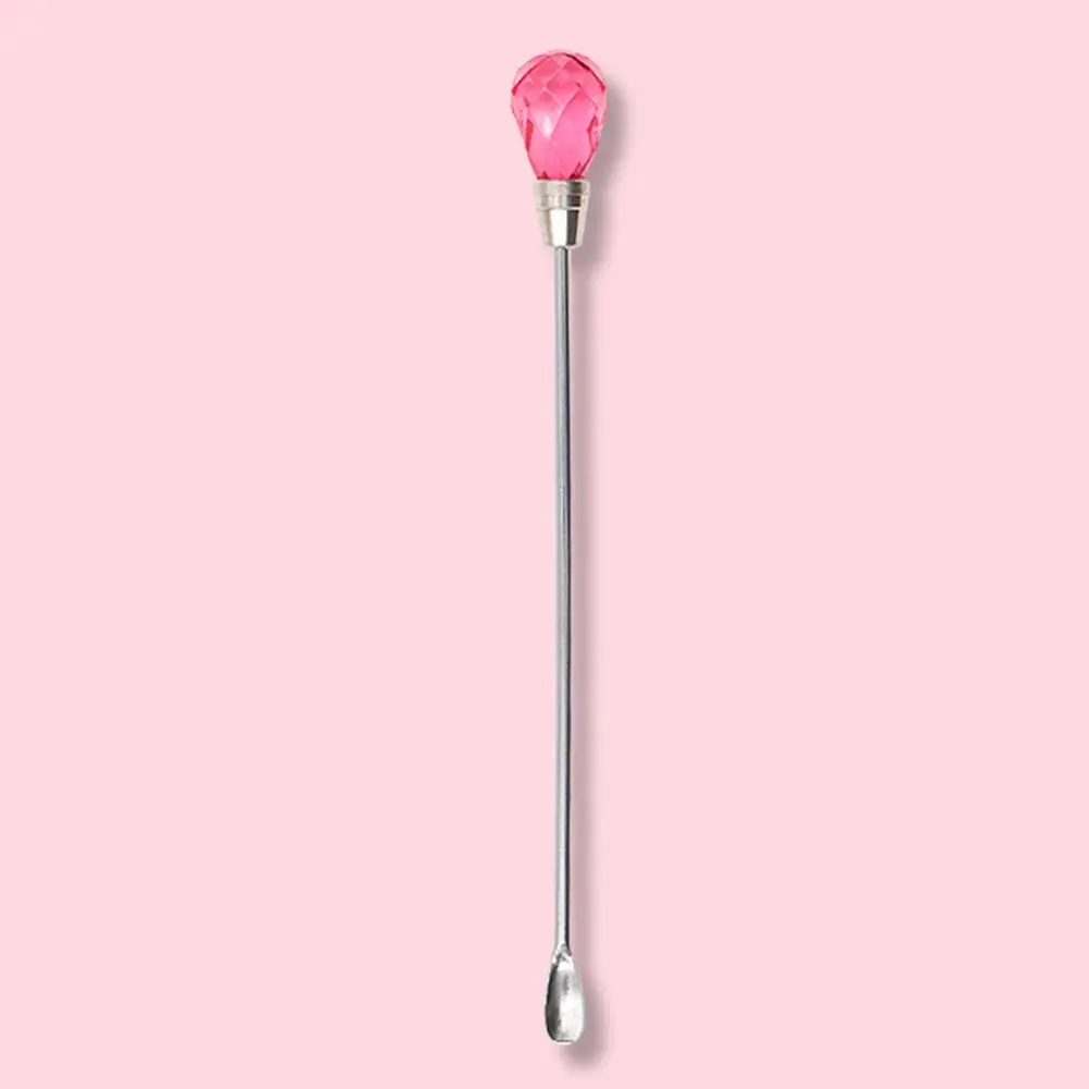 1pc Stainless Steel Tattoo Pigment Stirring Spoon Rod Ink Mixer Manicure Tattoo Tools Nail Tattoo Pigment Manicure Spoon - Цвет: Hot Pink