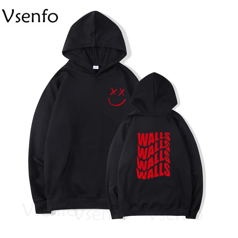 

Harry Styles Hoodie Louis Tomlinson Smile Walls Hoodies Women Men Harajuku Streetwear Pullover Women's Sweatshirt Oversized