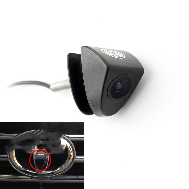 CCD автомобиль передний логотип Камера для Toyota Prado Highlander Land Camry переднее камера