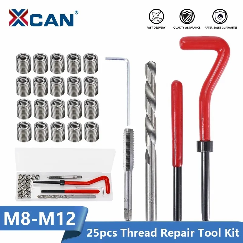 Inserts Drill-Bit Screw-Thread Repair-Tools Damaged M4 XCAN M12 M8 M6 M3 M5 M10 for Restoring