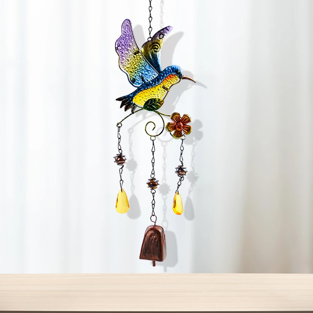 Tongfeng - Ciondolo a farfalla in cristallo arcobaleno, con finestra in cristallo colorato, decorazioni per la casa durevoli per finestre, interni ed esterni