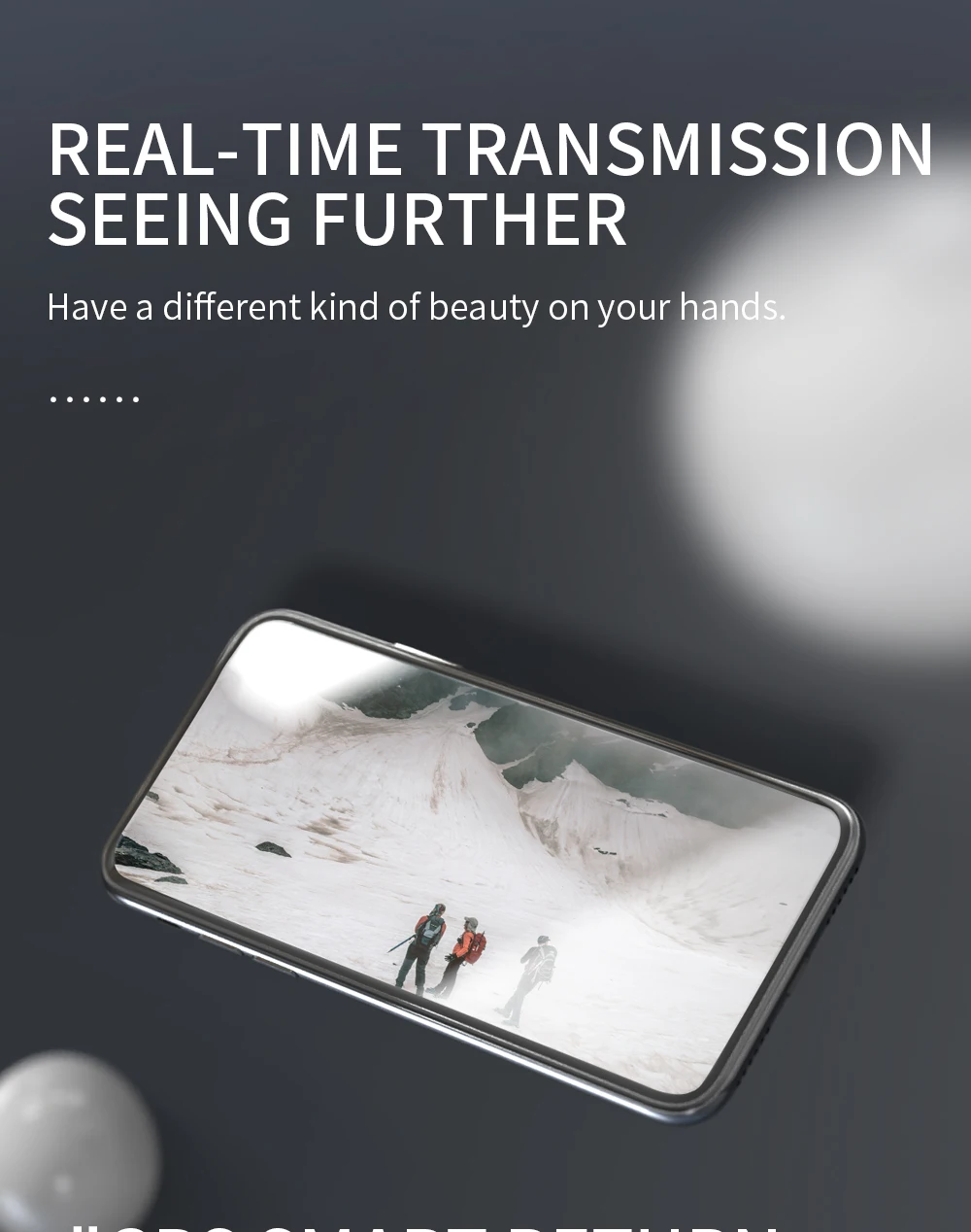 KF105 GPS Drone, REAL-TIME TRANSMISSION SEEING FURTHER Have a different kind