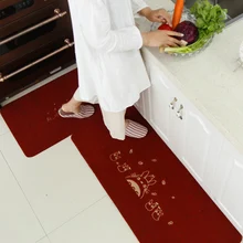 2 штуки ковриков для кухни, коврики для входной двери, Противоскользящие коврики для гостиной, спальни, прикроватные коврики CF