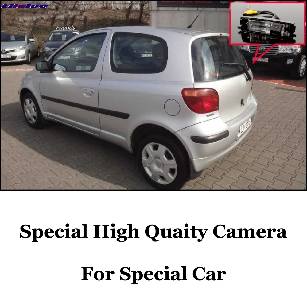 LiisLee Car Reversing image Camera For TOYOTA Vizi Echo Yaris XP10 Hatchback 1999~2005 Night Vision Dedicated Rear View back CAM fthd