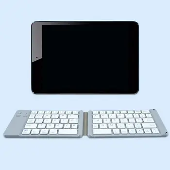 

Wireless Bluetooth Foldable Mini Keyboard Tablet Cellphone Computer Universal Keyboards Travel Magnetic Folding Keypad