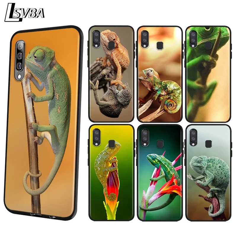

Animal Lizard Chameleon for Samsung Galaxy A90 5G A80 A70S A70 A60 A50 M30 A40 A30 A20E A10 A2 Core Phone Case