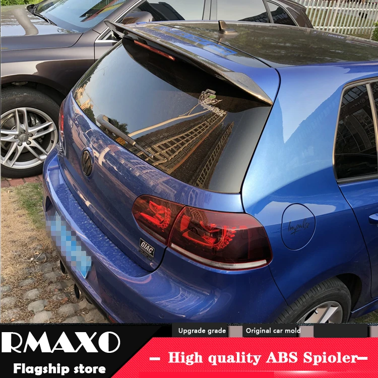Спойлер для VW GOLF MK6 2011 2013 спойлер высококачественный из углеродного волокна