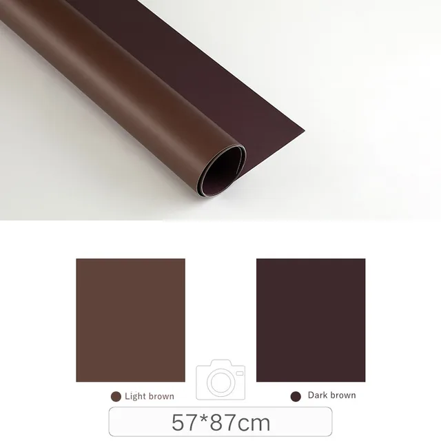 Photography Backdrops Photo Wallpaper 57*87cm 2sides Solid Color Background Paper Props For Photo Studio Shoot Product Cosmetics Background 07