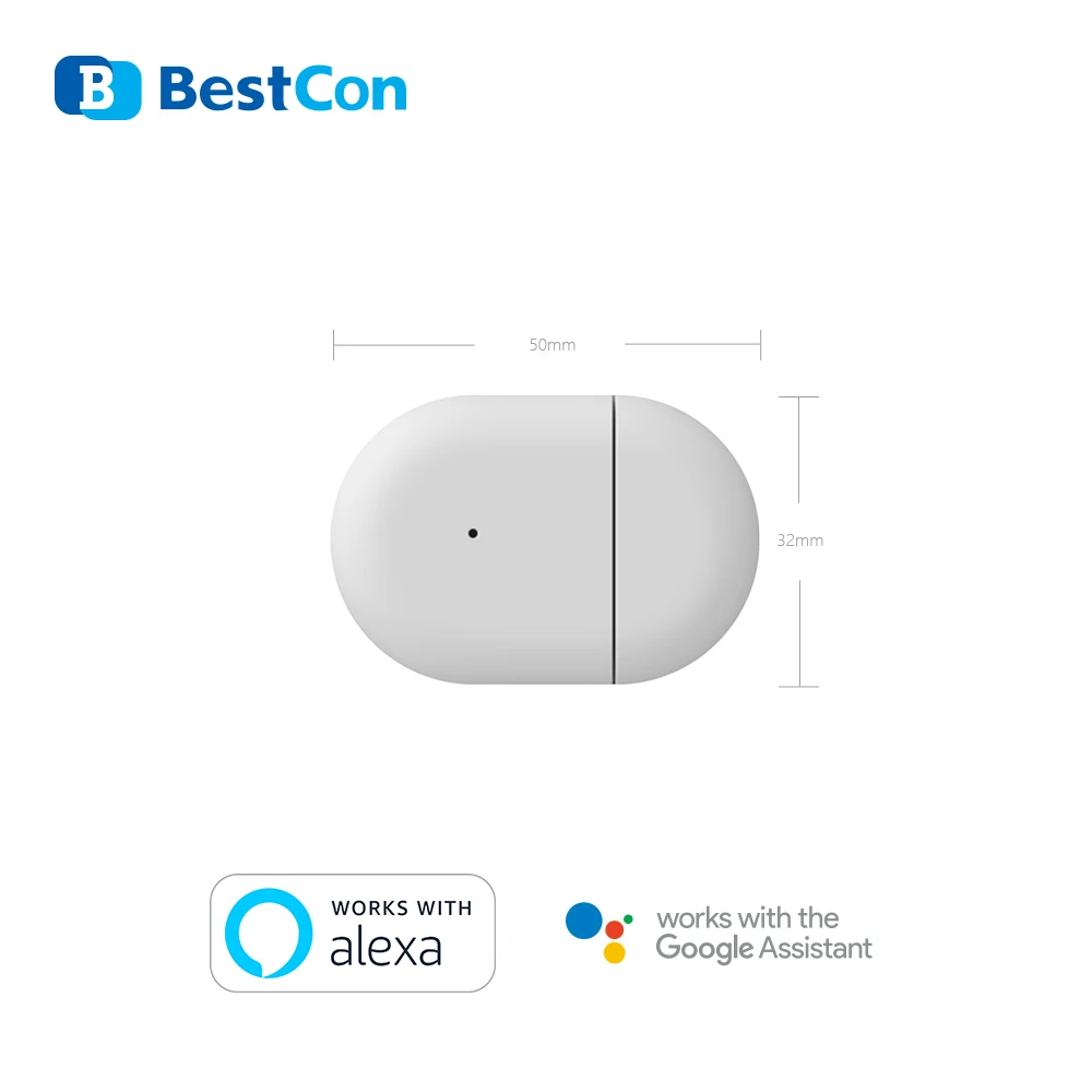 Новое поступление 2021 умный дверной датчик Broadlink Bestcon RF433 DS2 для системы