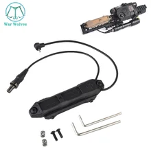 Страйкбольный Тактический усиленный выключатель давления, двойной переключатель для фотовспышки, peq страйкбольный DBAL 2