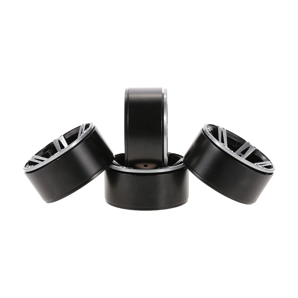 

4pcs 1.9 inch Metal Wheel Hub Beadlock Wheel Rim for RC 1:10 RC Rock Crawler Axial SCX10 90046 D90 TRX-4 RC Car Tires Parts