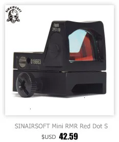 SINAIRSOFT 1x40 красный точечный прицел страйкбол красный зеленый точечный прицел охотничий прицел 11 мм 20 мм рельсовое крепление Коллиматорный прицел SA4392