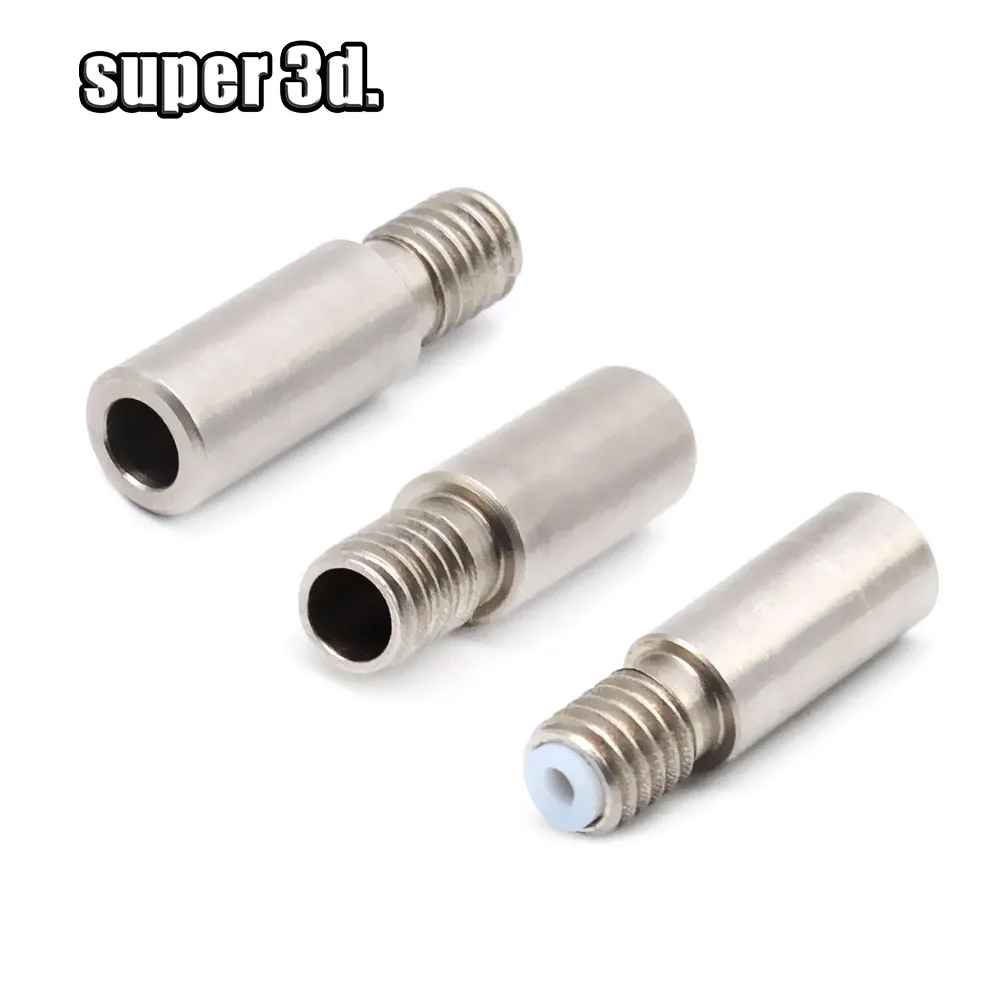 2 шт. V6 двойная горловина 23 мм 1 75/3 4 с ptfe или цельнометаллическим для 3D-принтера