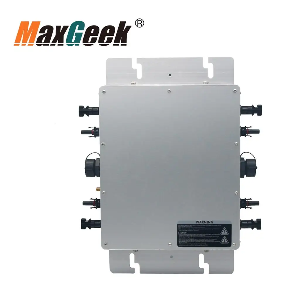 WVC1200W инвертор 110 В 220 В Солнечная электросеть галстук солнечной энергии чистая Синусоидальная волна