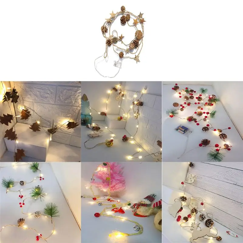 

6.6ft Christmas Mix String Lights for Thanksgiving Garden Christmas Tree