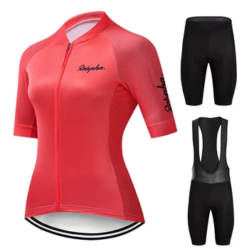 

Ralvpha Cycling Jersey Sets 2020 Women Summer Mtb Bike Uniforme Cycling Clothing Ropa Ciclismo Mujer Breathable Downhill Jersey
