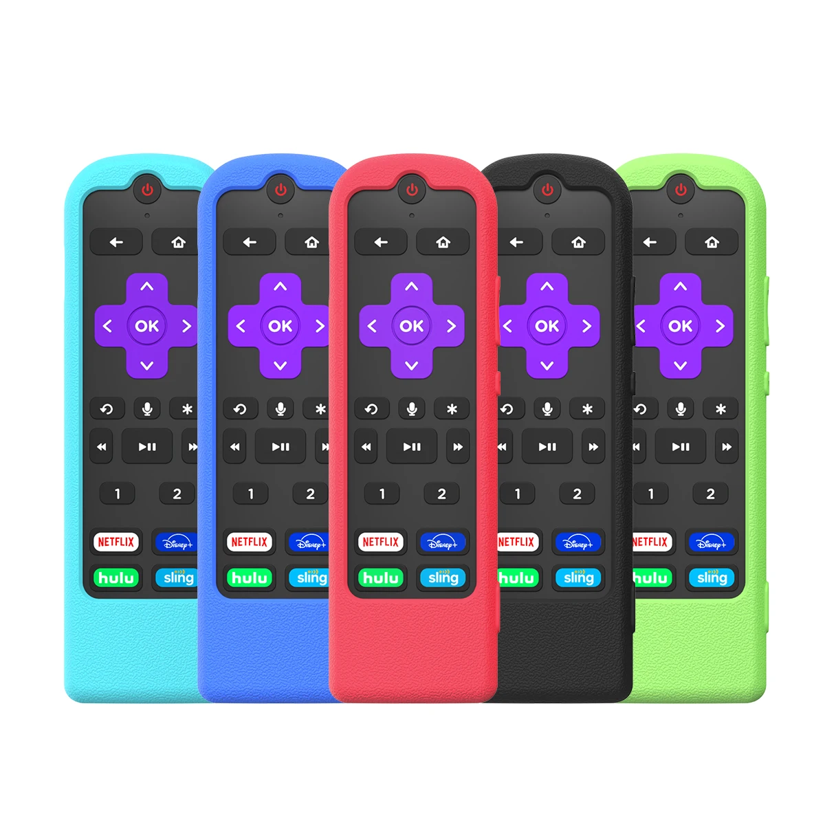 Custodia Remota In Silicone Per Smart Tv Roku U8 Voice Remote Pro Control Cover Per Roku Ultra 2020 Streamber Pro Con Voce Vivavoce