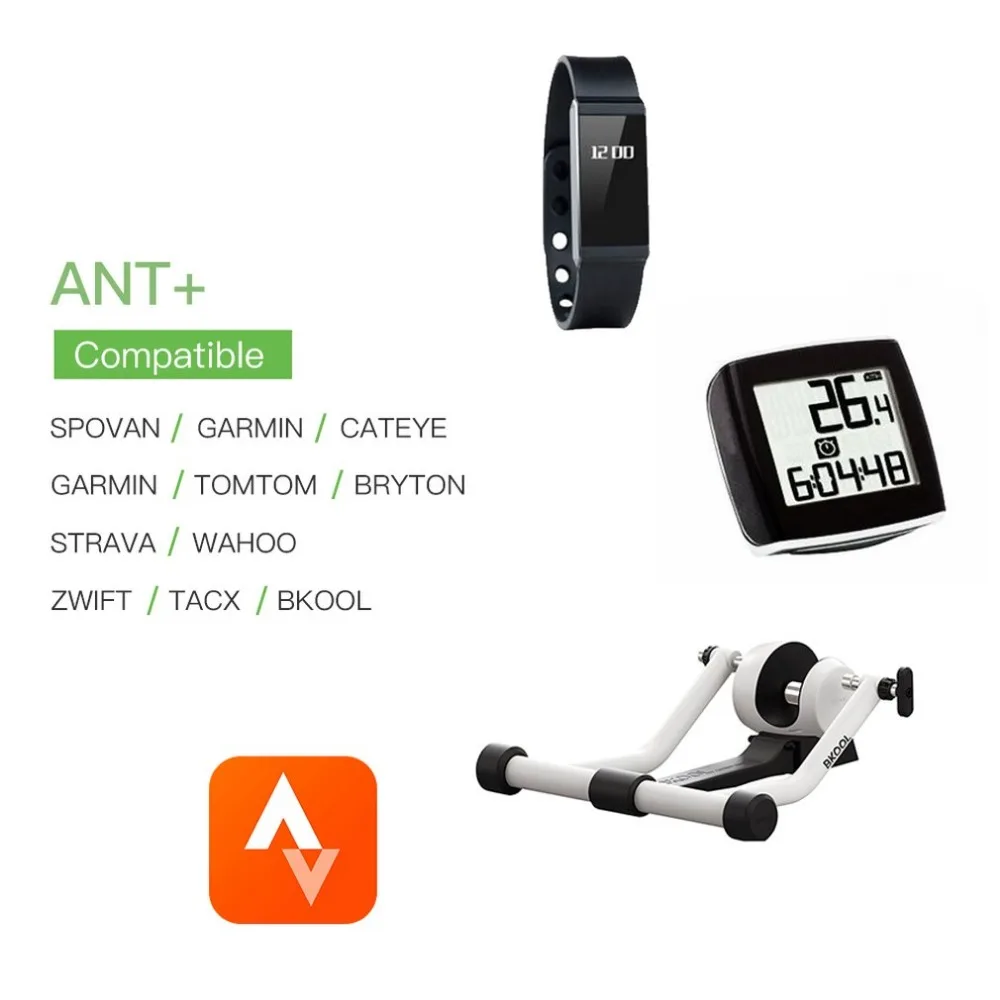 Портативный размер Велоспорт ANT+ Bluetooth беспроводной датчик скорости Каденции для Garmin Bryton велосипед gps Аксессуары для велосипеда