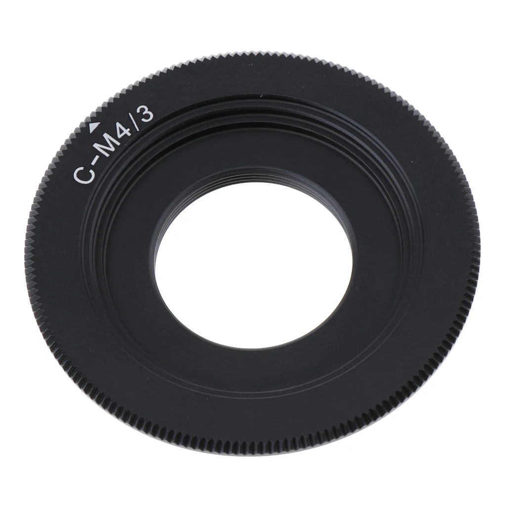 Manual Lens Adapter Converter C Mount to M4/3 for Olympus Panasonic Mirrorless Camera Body Metal