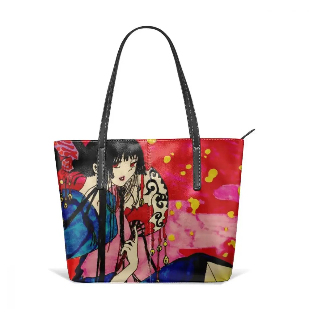 Xxxholic Сумочка Юко ихихара волшебный Круглый топ-ручка сумки широкий тренд кожаная сумка Высокое качество уличные женские сумки