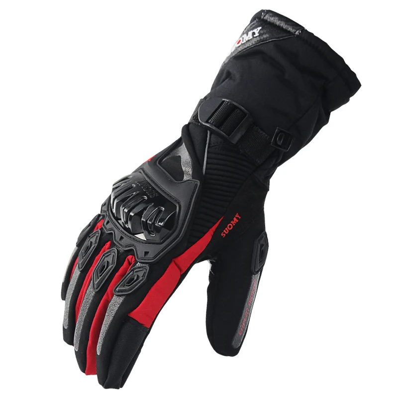 SUOMY moto rcycle ветрозащитные перчатки moto rbike водонепроницаемый Зимний теплый Guantes moto Luvas сенсорный экран moto siklet защитный