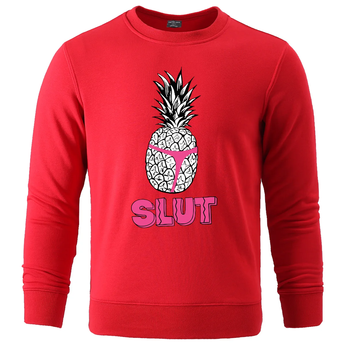 Pineapple Funny Autumn Winter 2019 Hot Sale Hoodies New Hip Hop Fashion Streetwear Mens Long Sleeve 3