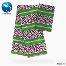 LIULANZHI шифоновая ткань Африканская новая Модальная ткань+ нигерийская шифоновая ткань для платья 6 ярдов/партия ML9X18-ML9X82