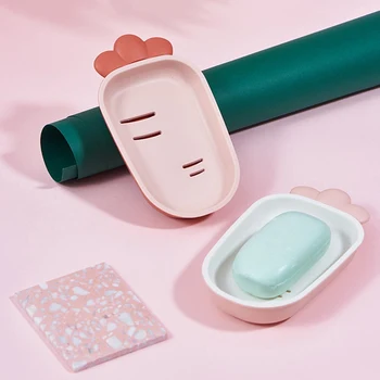 

Creative Pineapple Shape Drain Soap Box Soap Storage Box Easy Clean Soap Dishes Holder Bathroom Supply