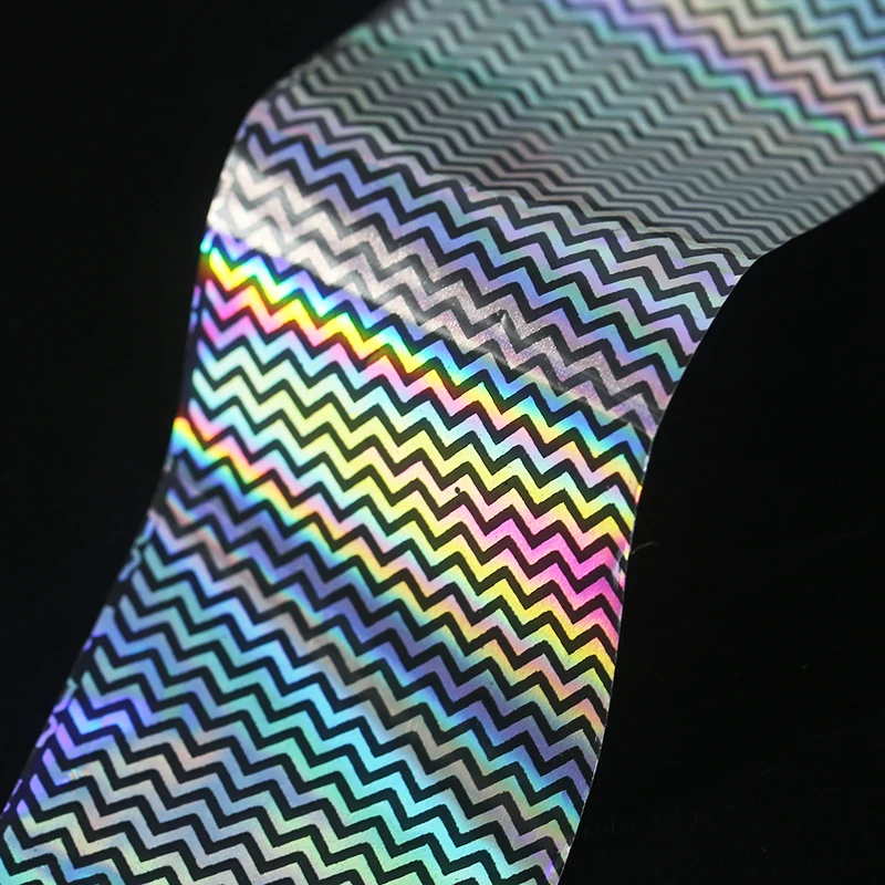 Nail Foil For Manicure UV Gel Polish Sticker Colorful Pattern Transfer Foil Nails Decal Sliders For Nail Art Decorations