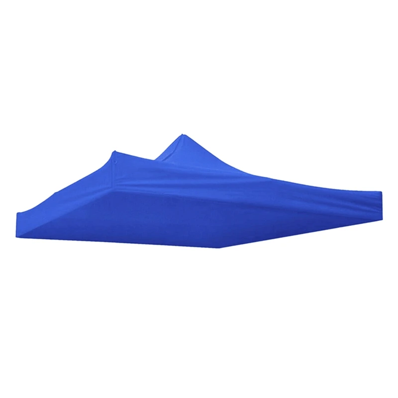 10x10 футов навес замена верхней части патио открытый солнцезащитный тент палатка крышка синий