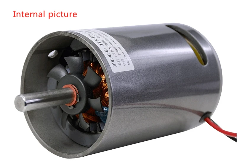 de refrigeracao 77mm dc 220v que carrega motor da cc 350w 680w 03