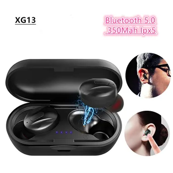 

XG-13 Wireless Earphone Sports Earbuds Bluetooth 5.0 TWS Headsets Noise Cancelling Mic For iPhone Huawei Samsung Xiaomi Redmi