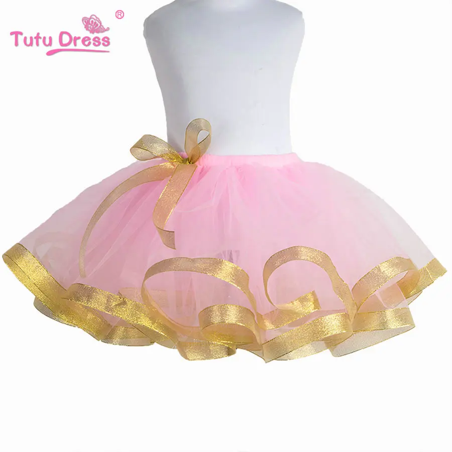 Юбка для маленьких девочек Детские радужные юбки-пачки, мини-юбка принцессы Детское бальное платье, вечерние, свадебные, танцевальные, с бантом, сетчатая Одежда для танцев