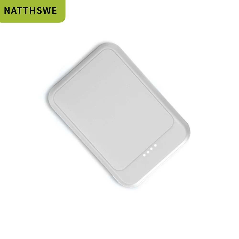 NATTHSWE внешний аккумулятор 16000 мАч usb type-C PD Быстрая зарядка для iPhone 11 Pro Max samsung Внешний аккумулятор - Цвет: Белый