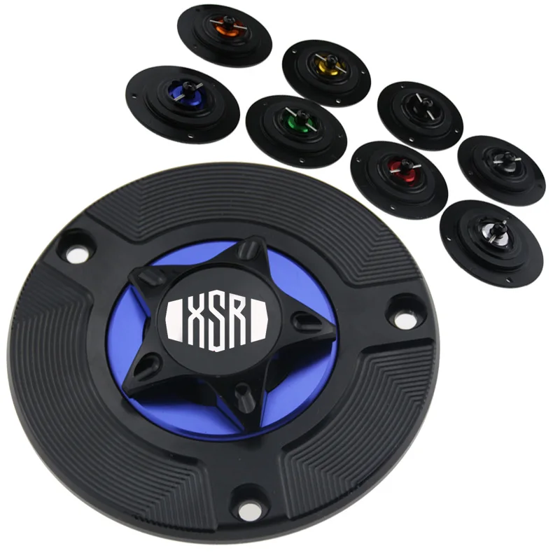 

CNC Aluminum Keyless Motorcycle Accessories Fuel Gas Tank Cap Cover for YAMAHA XSR700 XSR900 XSR 700 900 2016 2017 2018