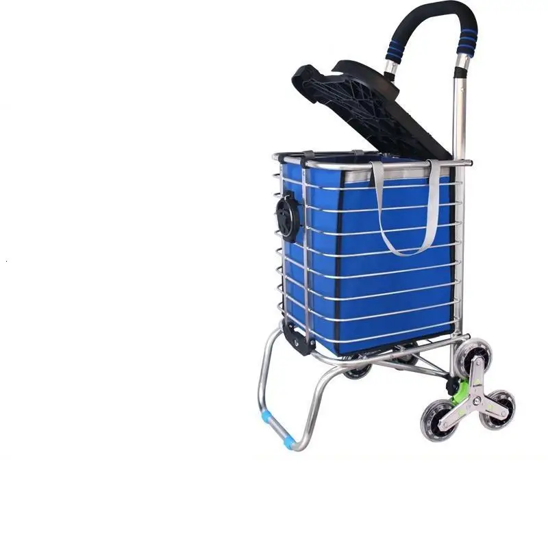 Koszyk ostrov Carro Shopping De Courses Avec Roulettes Mesa Cocina Chariot Roulant Carrello Cucina настольная Кухонная Тележка - Цвет: MODEL E