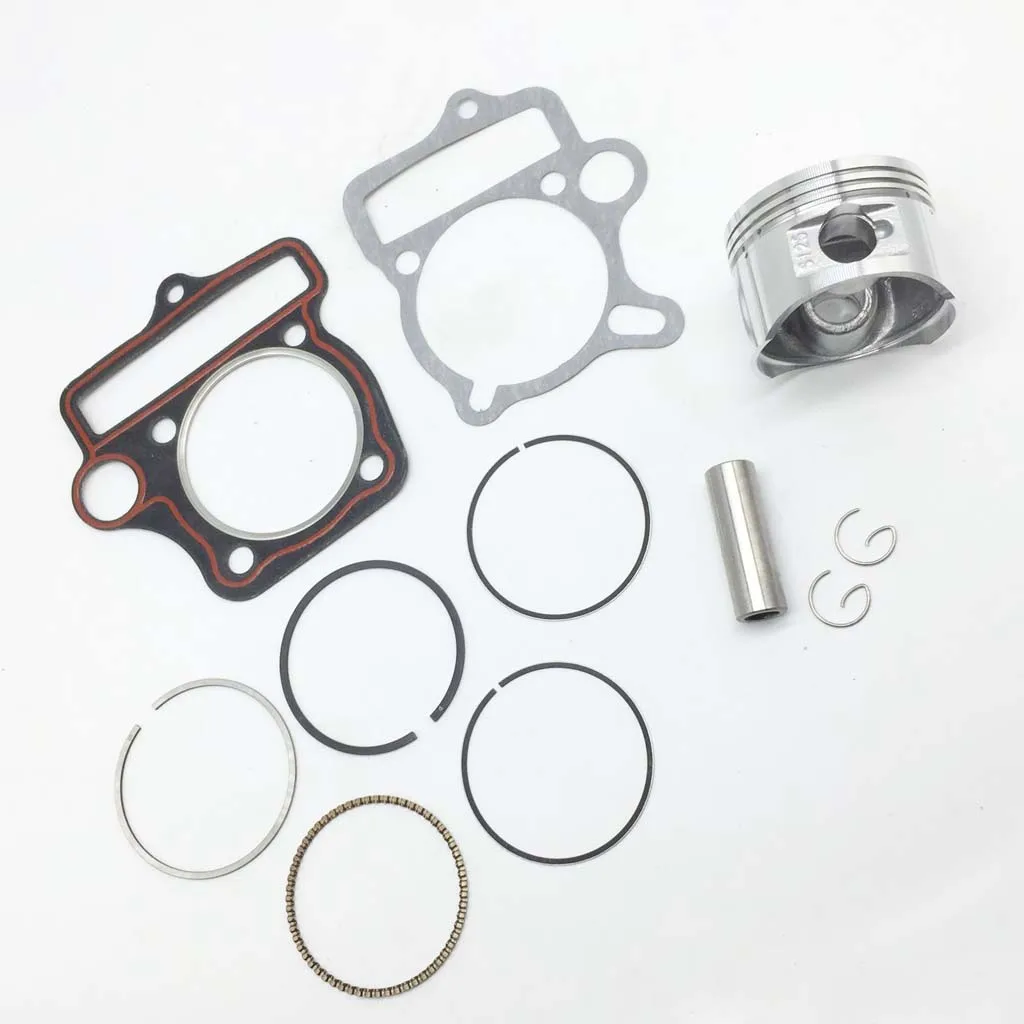 54mm Gasket Piston Rings Fit For LIFAN 125/138cc Motorcycle Scooter Dirtbike