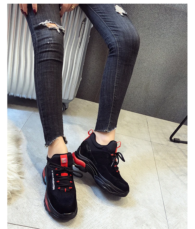Зимняя женская обувь для бега; Легкая спортивная обувь из плюша; женские кроссовки; женские ботильоны; zapatillas mujer Deportiva