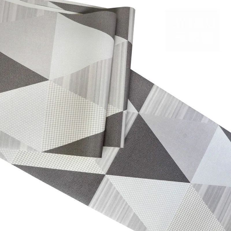 Новая мода геометрическая абстракция настенная бумага рулон цветная клетчатая стеновая бумага ПВХ водонепроницаемая спальня гостиная стена
