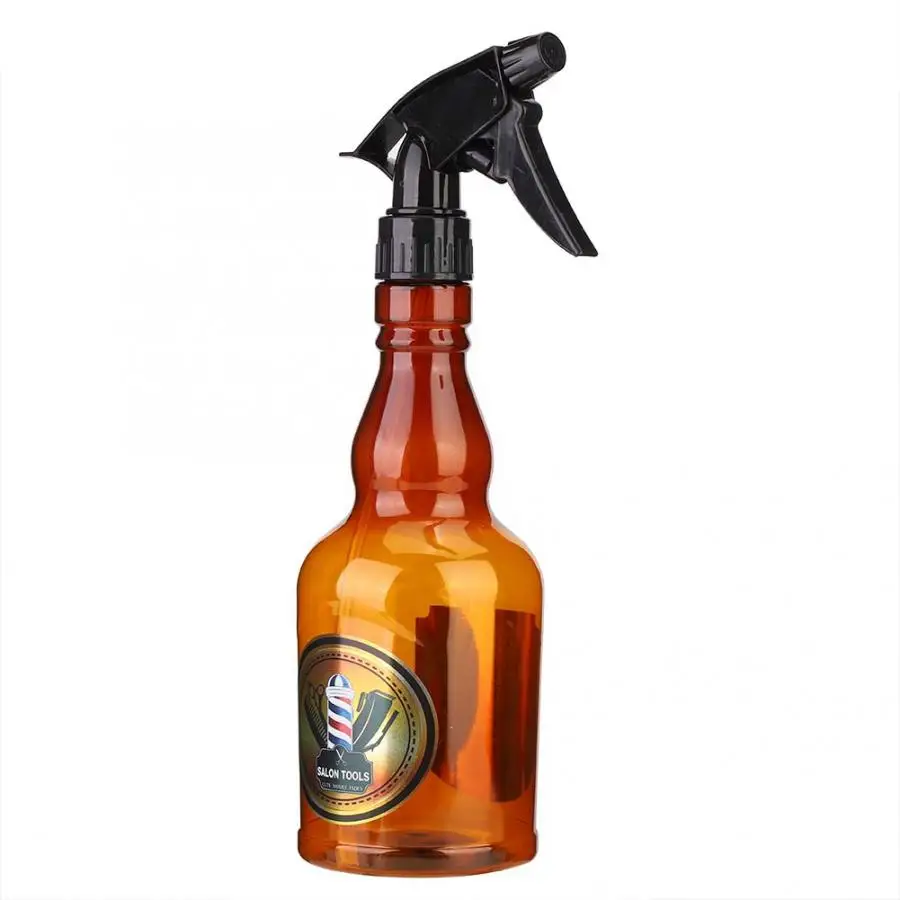 Brown Парикмахерские принадлежности 650 мл винтажный многоразовый распылитель воды парикмахерский спрей для укладки волос бутылка инструмент для волос парикмахерская - Цвет: Brown
