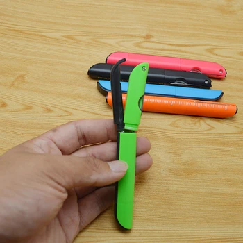 

2019 Creative Utility Scissors Ballpoint Pen Multi-function Letter Open Pen For Student Office Stationery Personalized Random