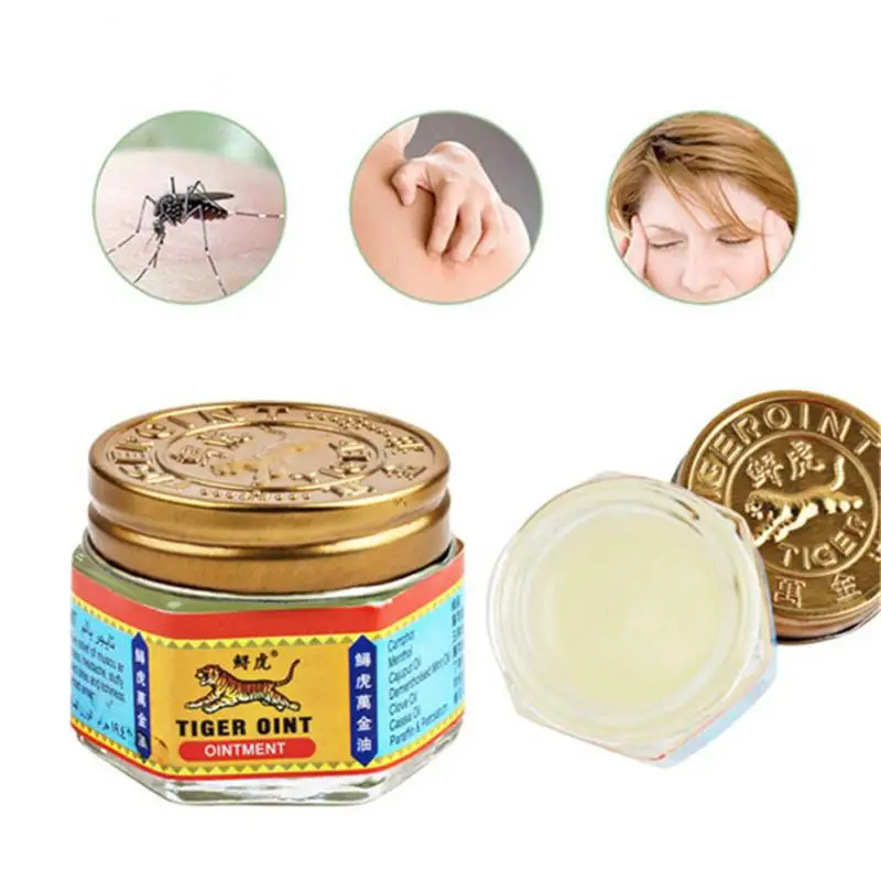 Red Tiger Balm Ointment Painkiller Muscle Pain Relief Drive Out Mosquito Eliminate Bad Smell Soothe Itch TSLM1 | Красота и здоровье