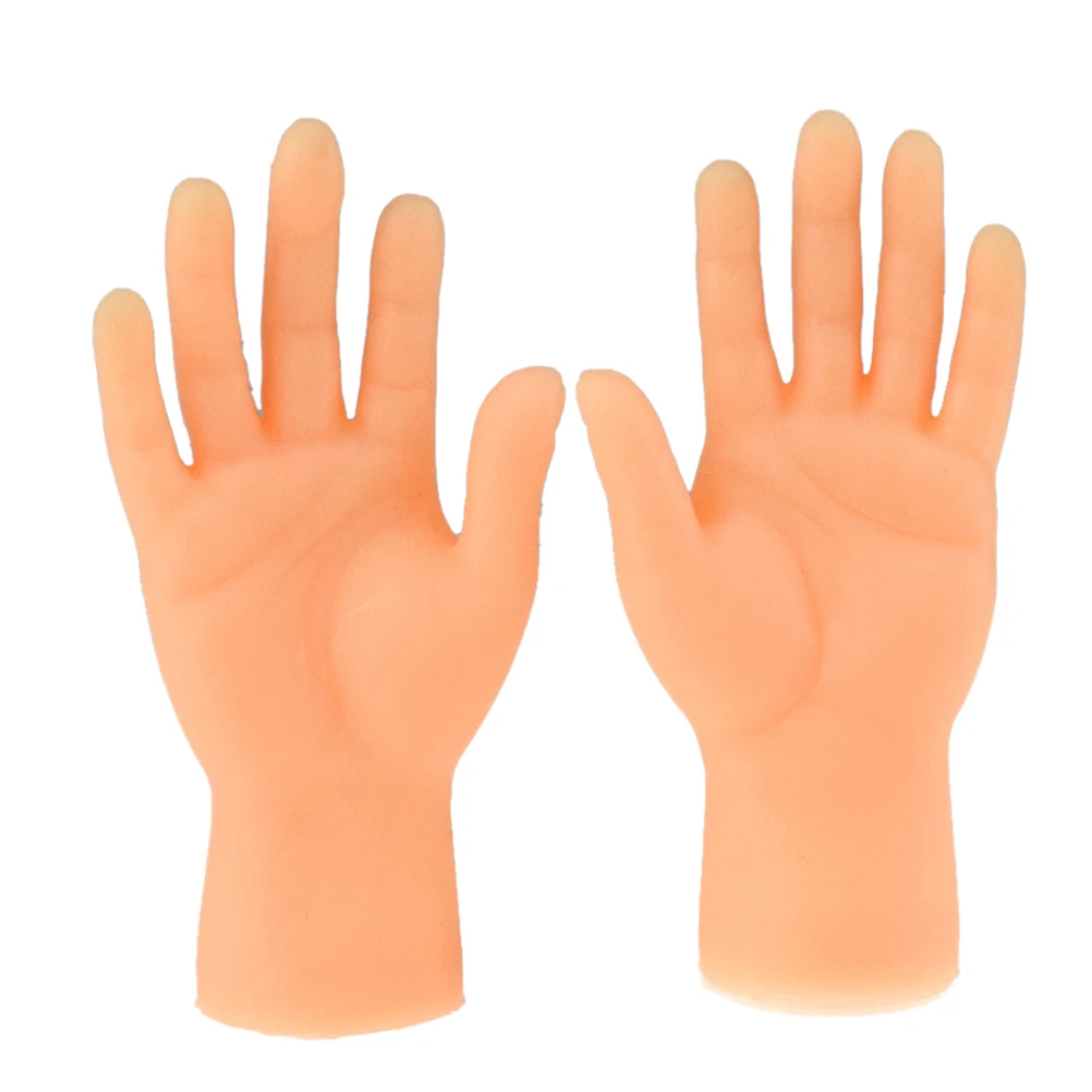 Пальчиковые игрушки 2 шт. пальчиковые мини руки забавная ручная кукла для игр