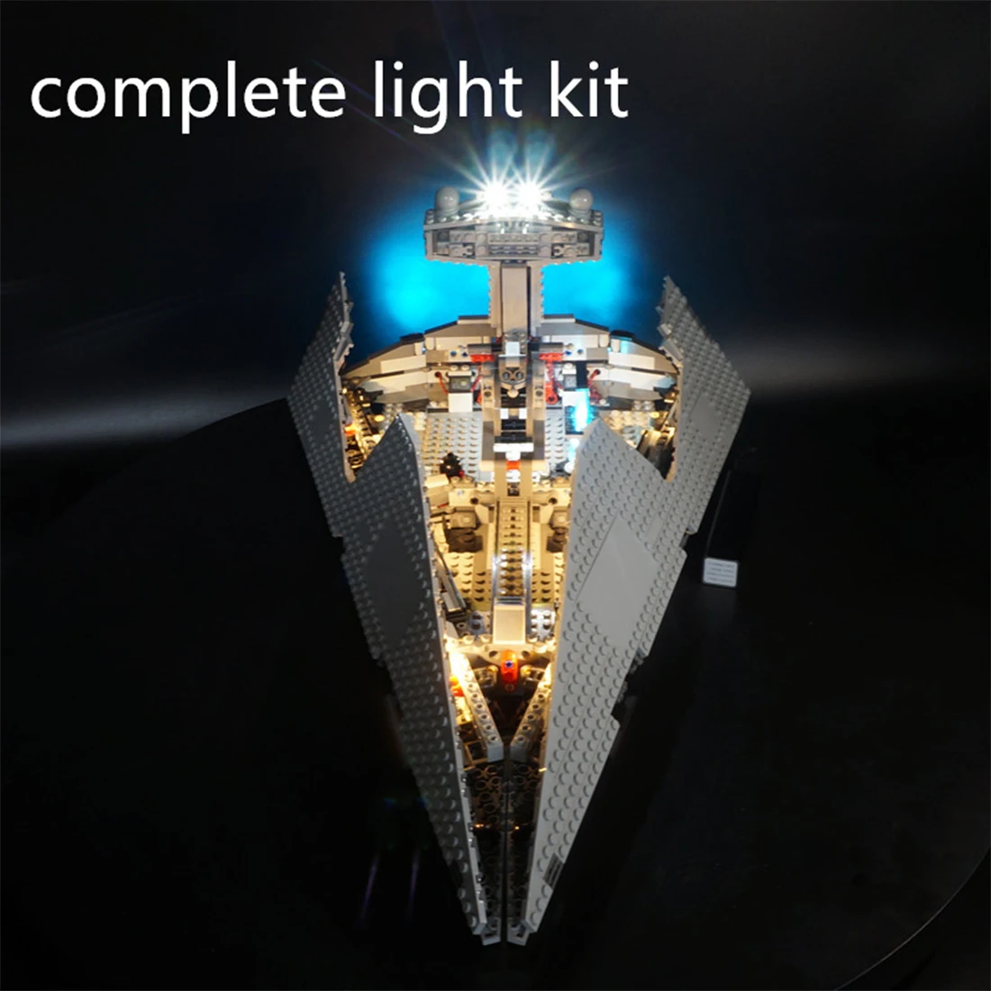 

Building Blocks LED Lighting Kit for Imperial Star Destroyer 75055 (LED Included Only, No Kit)