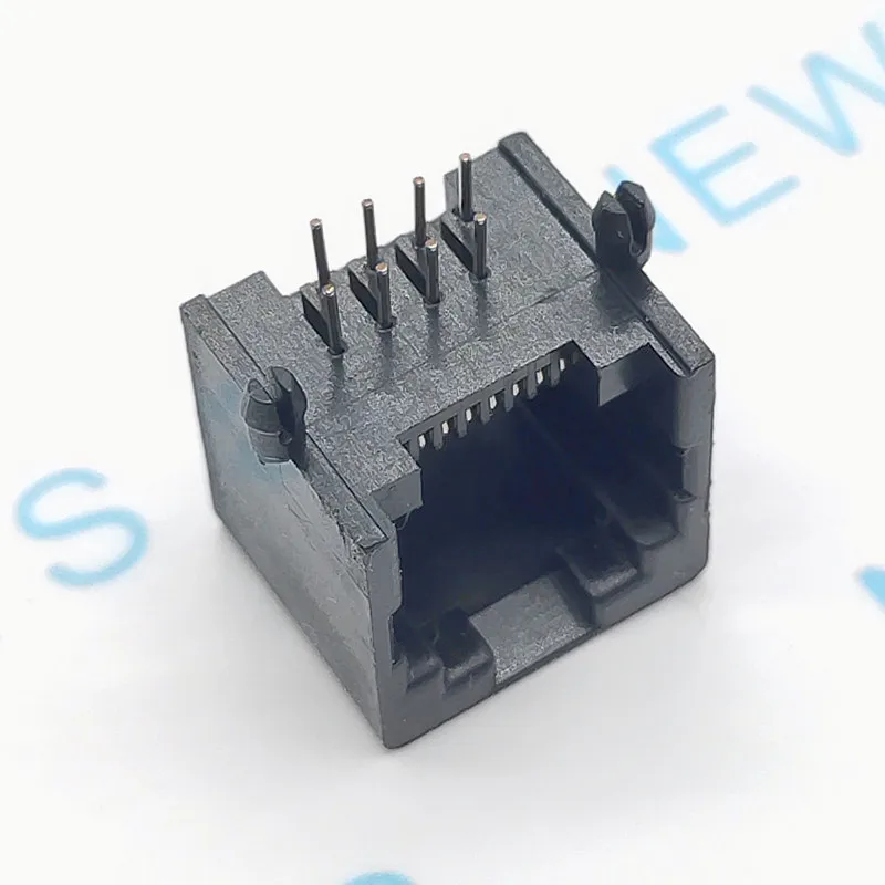 50 шт./лот RJ11 гнездо RJ45 телефонная розетка 8pin с украшением в виде кристаллов женские 8P8C разъем